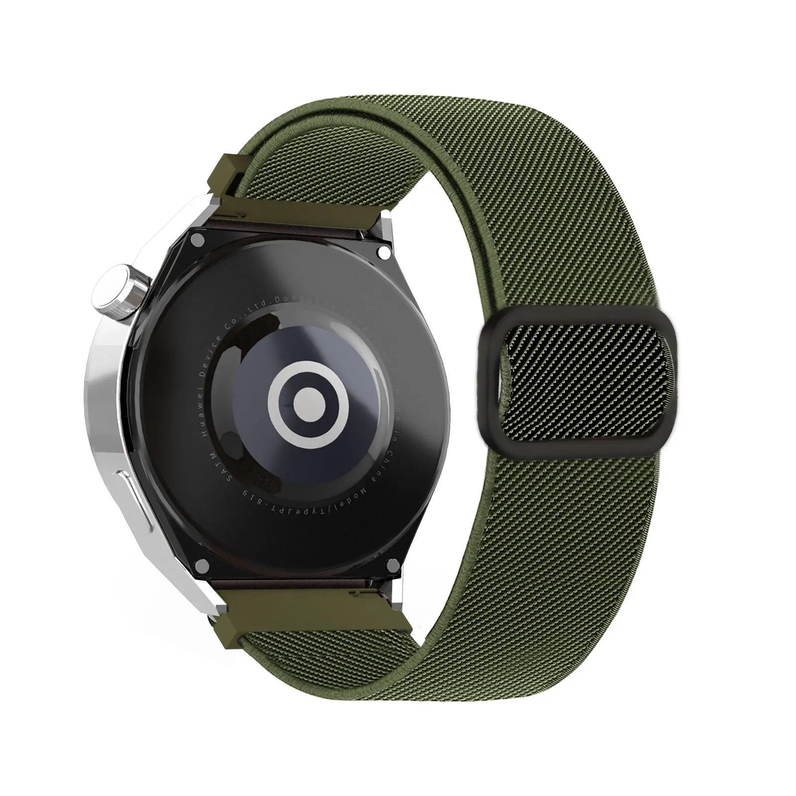 Durable Elastic Nylon Strap Band - 20/22mm, Multicolor Options