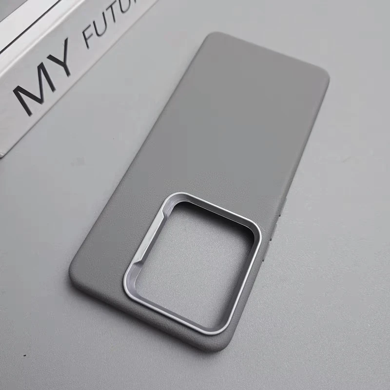 Luxury Shockproof Silicone Phone Case - Fashionable PU Leather Back Cover