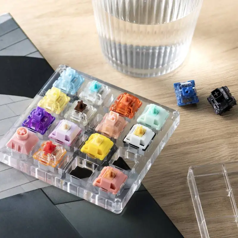 Akko x MonsGeek Acrylic 16-key Switch Tester Linear/Tactile/Clicky