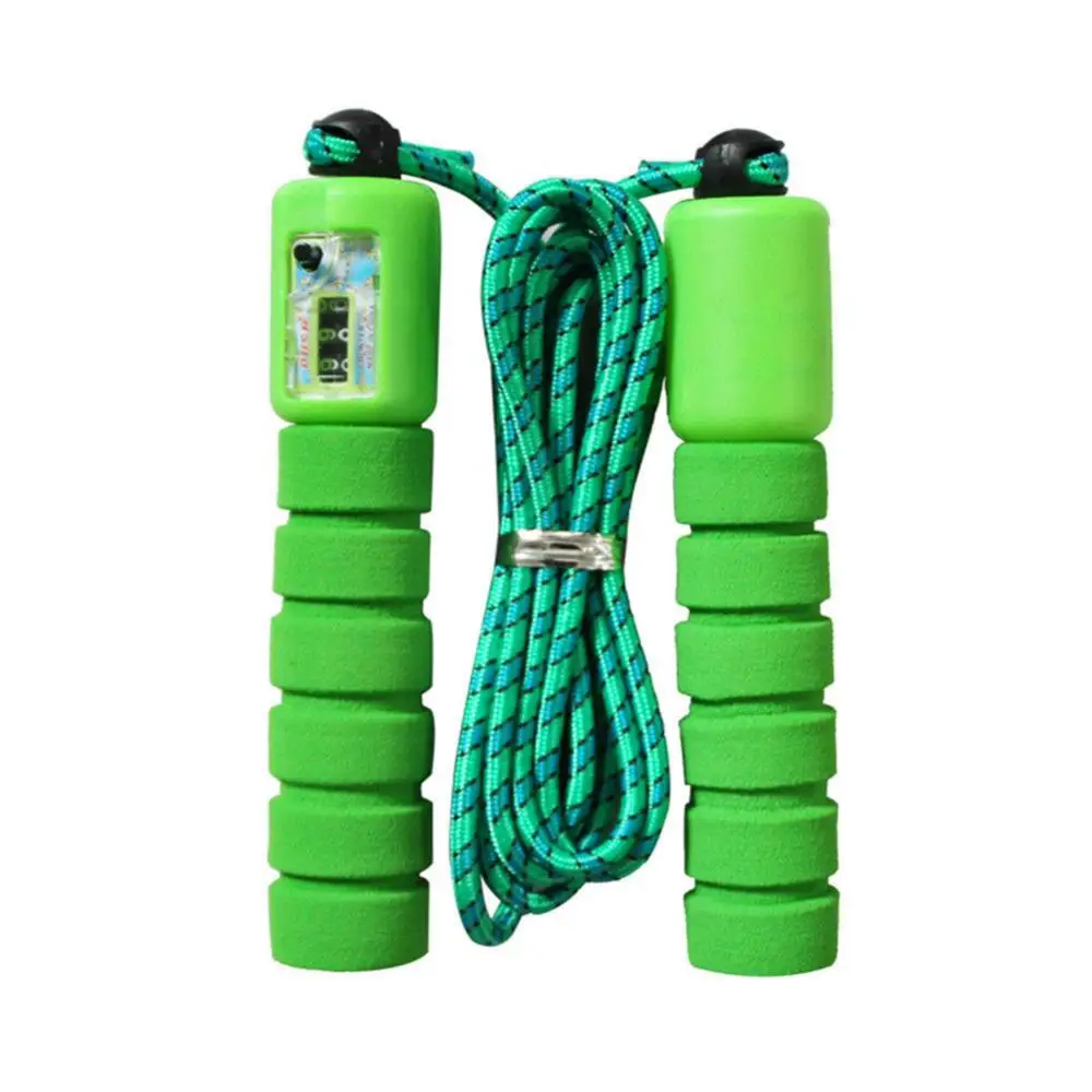 Professional Jump Rope With Electronic Counter 2.4m Adjustable Fast