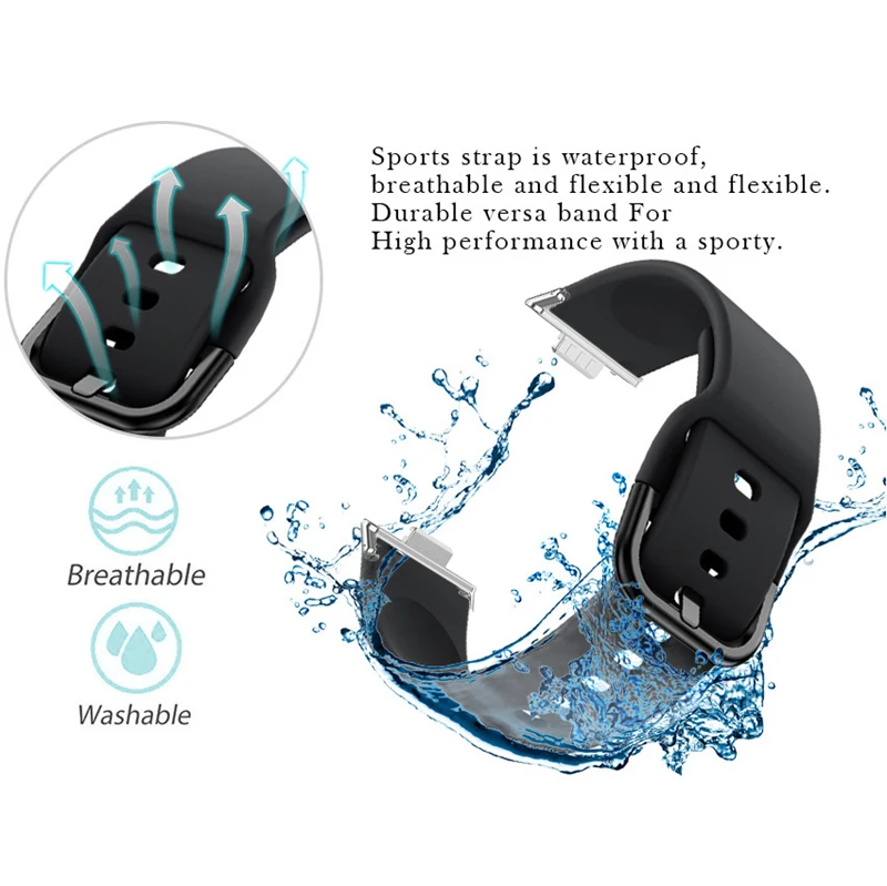 Silicone Sport Strap Replacement for Huawei Watch Fit3 - Soft and Comfortable Bracelet Accessory
