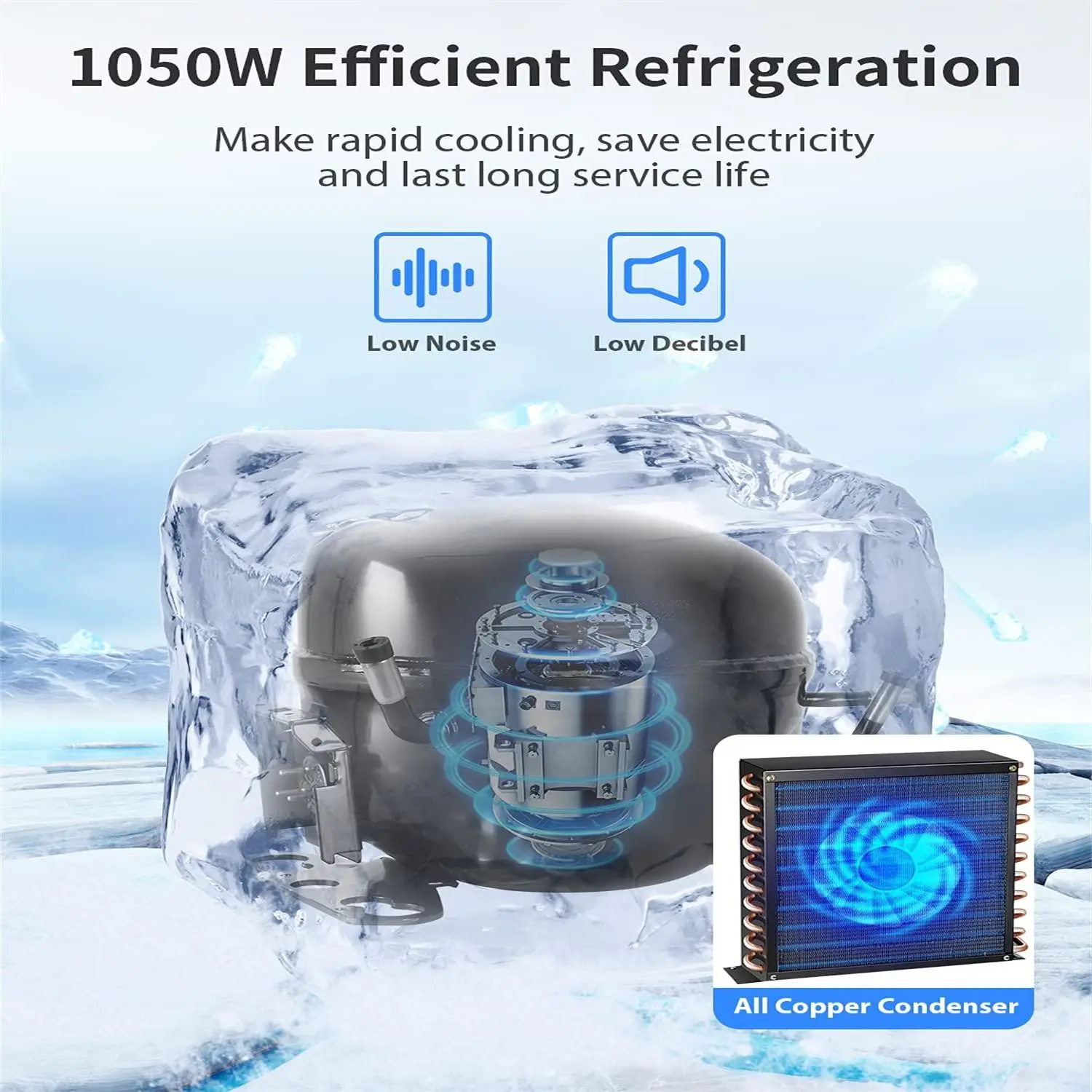 6.4 GAL Commercial Slushy Machine, 24L Stainless Steel Margarita Smoothie Frozen Drink Maker for Ice Juice Tea Coffee Making 5
