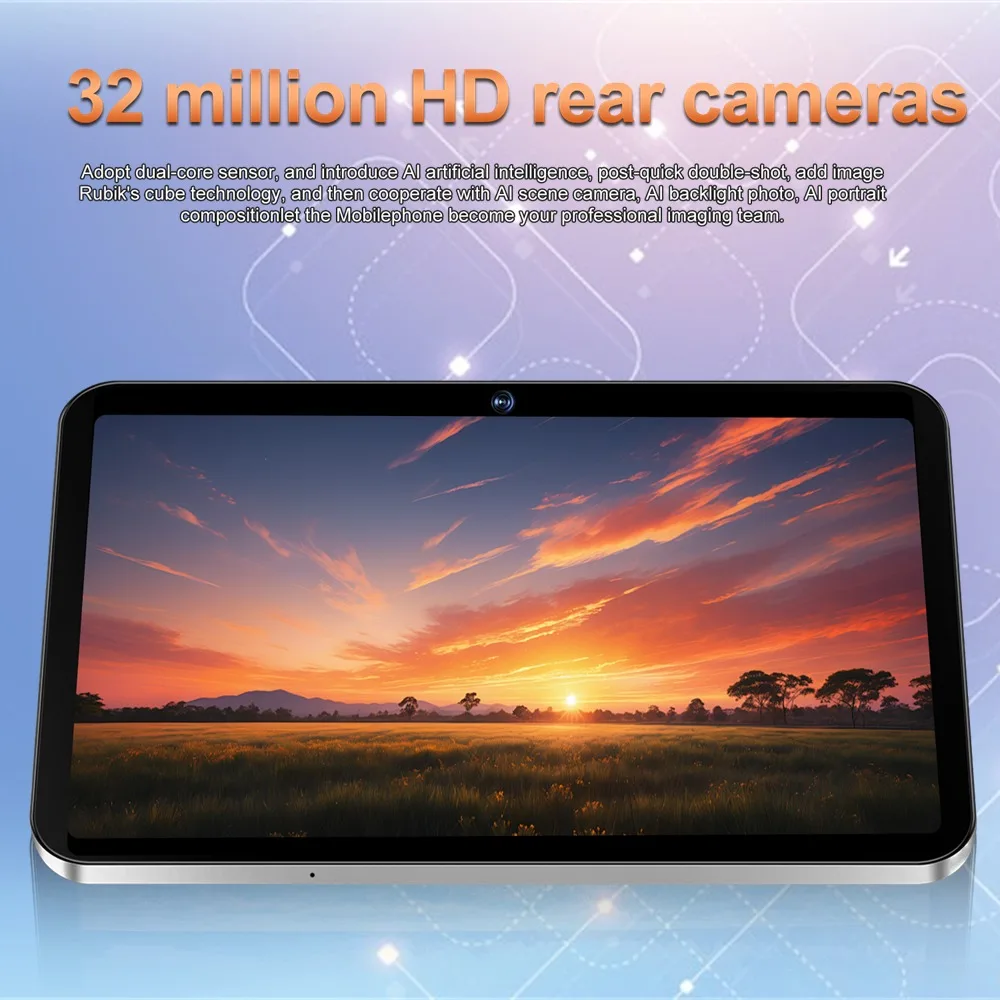 CHOTOG Pad 7s Pro Global Version Tablet 10.1 Inch Android 15 Tab PC 16+32MP Camera 10000mAh Battery Face Unlocked Wifi GPS Tablets For Children's Kids Gifts