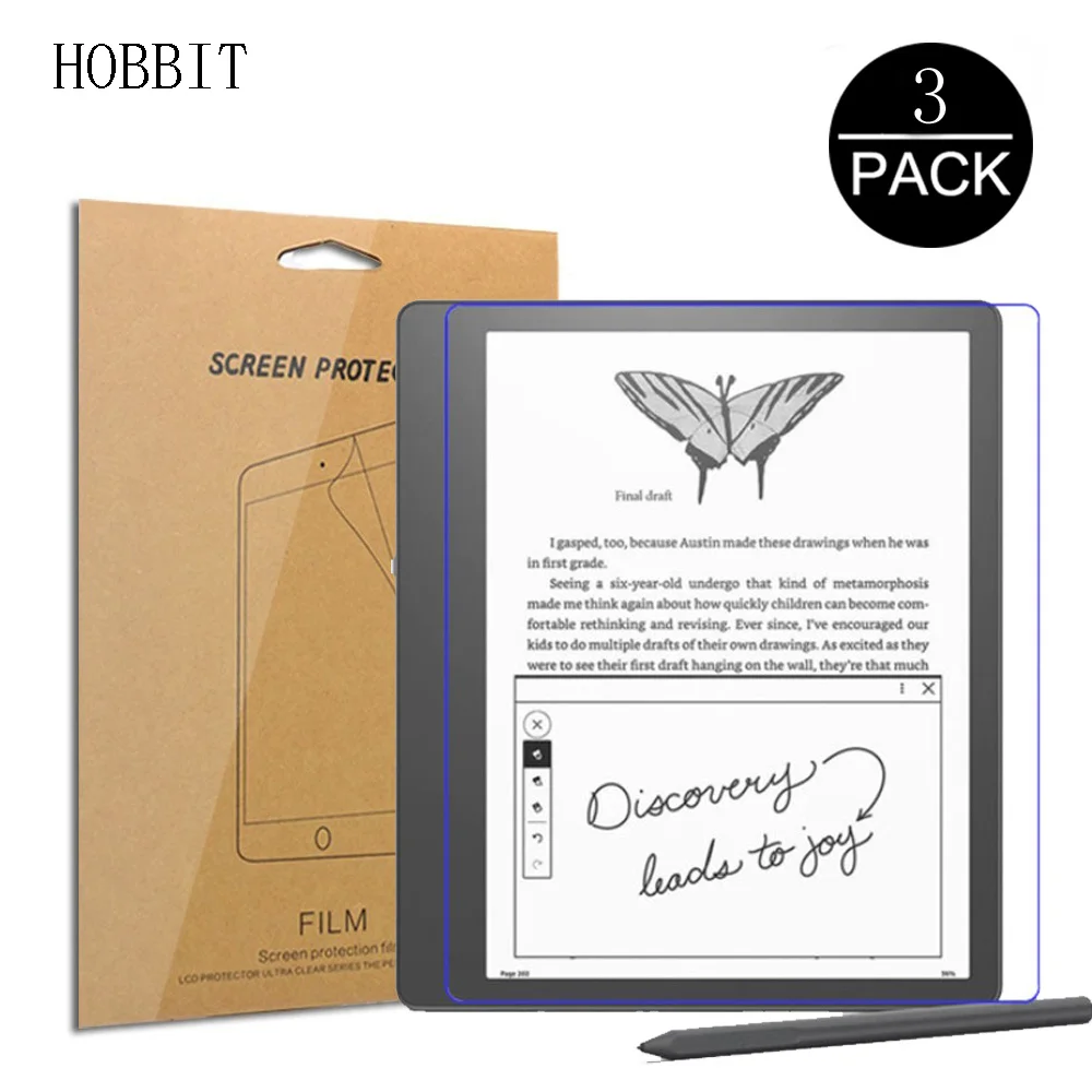3pcs Screen Protector For Kindle Scribe 10.2 Iinches Tablet Waterproof Hd Clear Pet Explosion