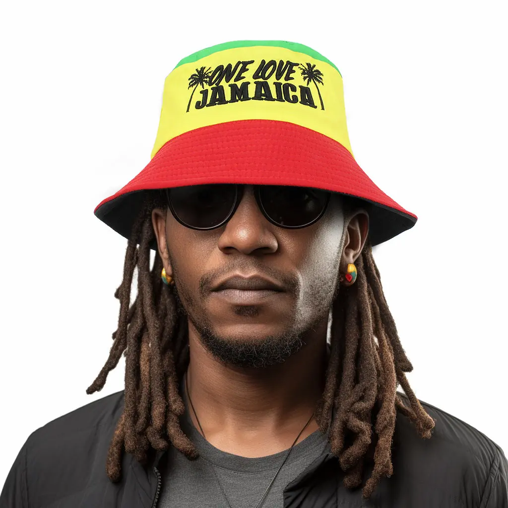 

Хлопковая шляпа с вышивкой для рыбаков, Панама для мужчин и женщин, японская регги