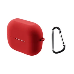 Silicone Shockproof Dust - Proof Earbuds Case with Keychain (05)