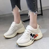 Women's Casual Sports Shoes Autumn New Round Head Splicing Front Lacing Anti-slip Wear-resistant Low-top Shoes 2