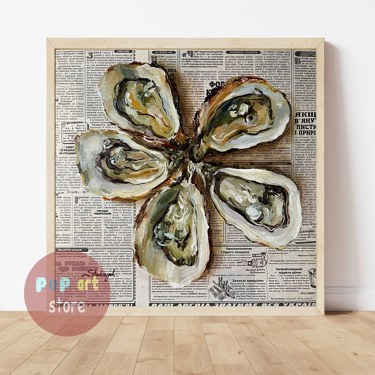 Pintura al óleo de frutas y verduras, póster artístico de periódico, impresión en lienzo, decoración artística de frutas, decoración estética para cocina y comedor