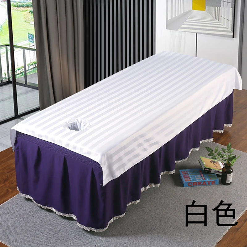 Luxurious Anti-Wrinkle Spa & Salon Beauty Bed Sheets