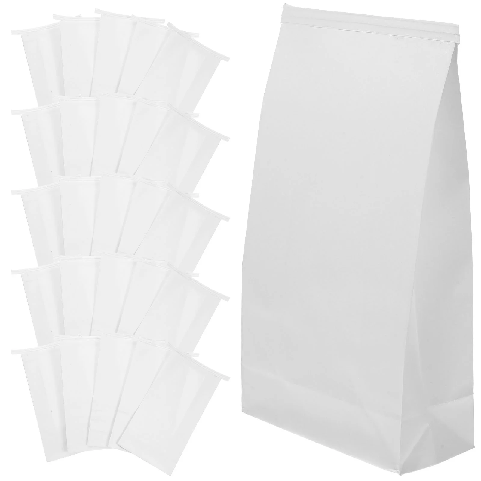 

50pcs Travel Emesis Bags Disposable Throwing Bags Garbage Coated Paper Bags Vomit Bags for Cars