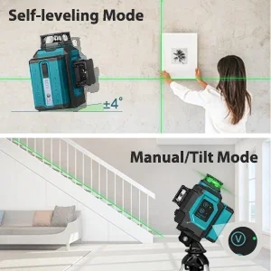 self-leveling mode &manual mode