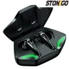 STONEGO TWS Bluetooth 5.0 Sport Earphone Wireless Waterproof Noise Reduction Headphones Games Music Earbuds with Charging Case 1