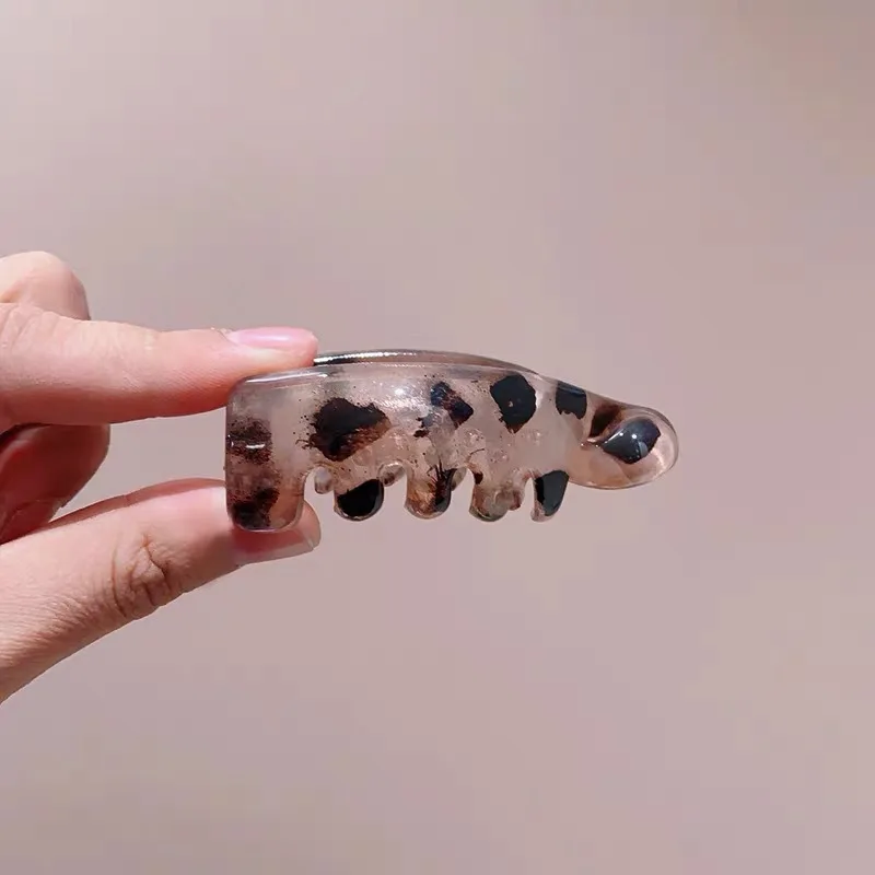 Haarnadel, rutschfeste Haarnadel für hohe Pferdeschwänze, Twist-Clip, bequemer Bananenclip für glattes Haar, dickes Haar, halbe Haarbänder – Detail 9