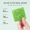 Aloe Vera Smooth Cleansing Soap Handmade Cleansing Soap Cleans Pores Deep Facial Care Brightens Skin Oil Control Moisturizing 2