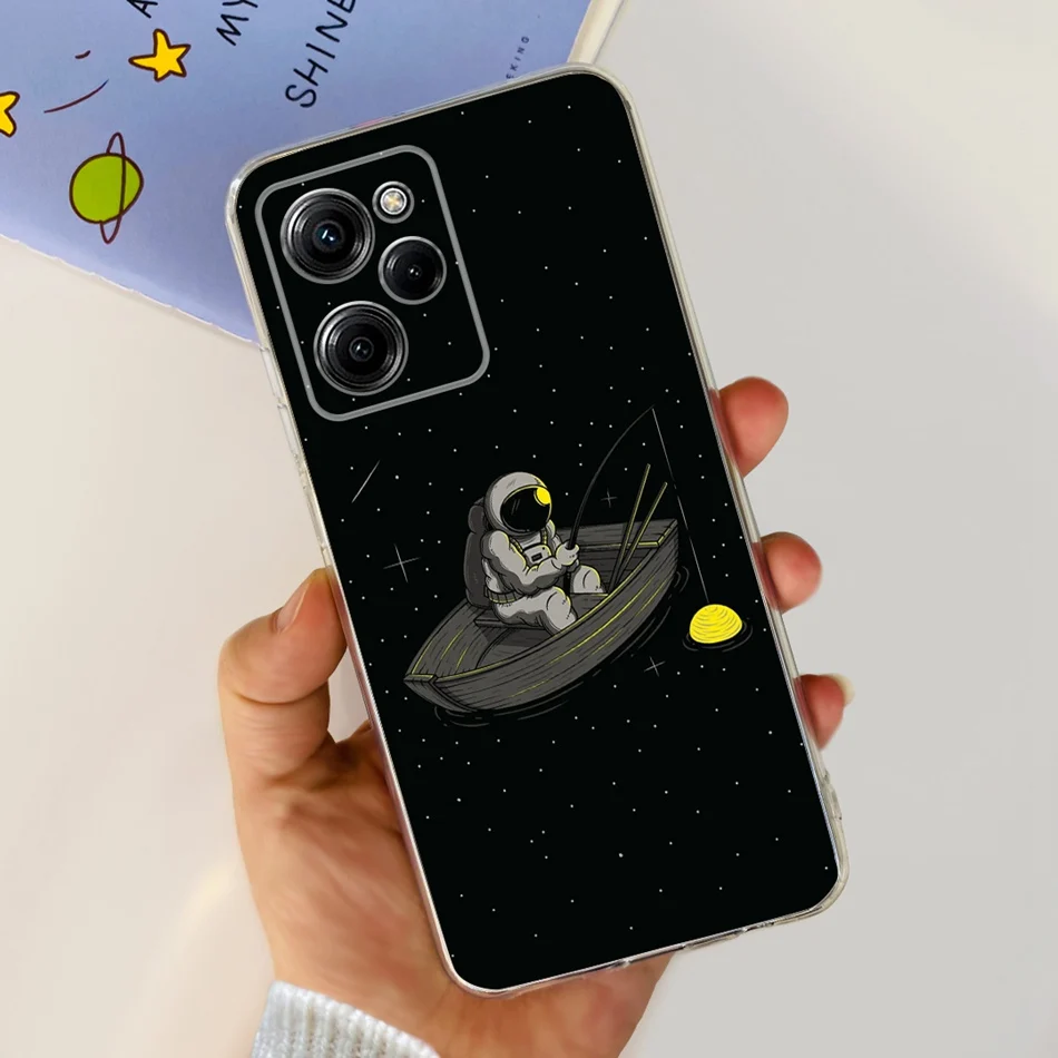 Elegant Printed Soft Silicone TPU Phone Case - Compatible with Poco X5 Series