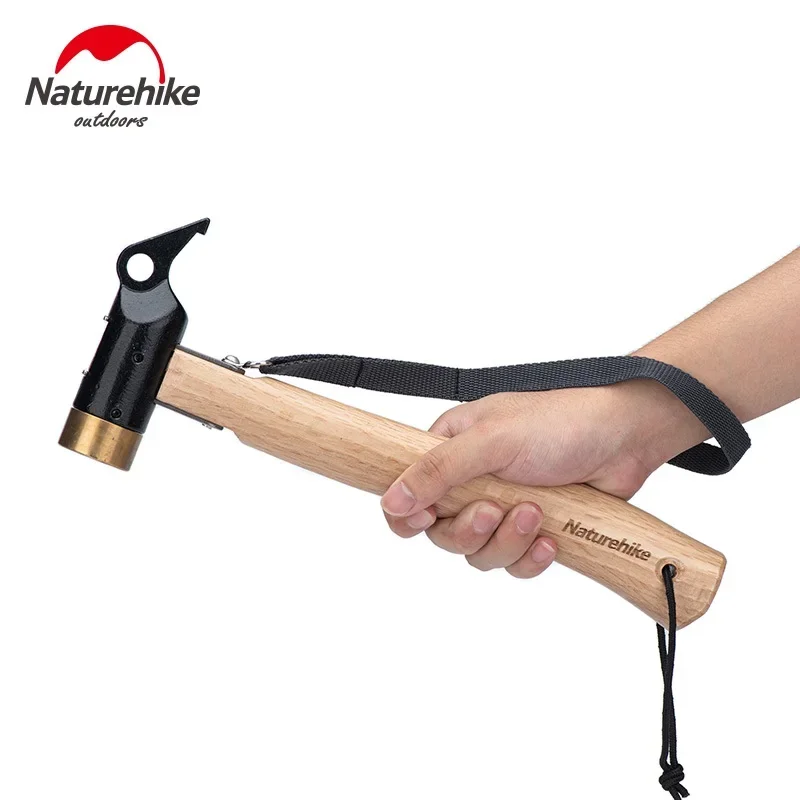 

Медный молоток Naturehike NH20PJ083, легкий молоток для кемпинга, для палатки на открытом воздухе, экстрактор гвоздей