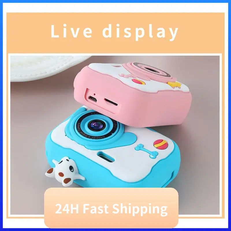 A8S HD Dual Lens 4000W Pixel 5472X4104PX Photo Resolution Without Memory Card Children's Camera,Brown Durable Easy To Use