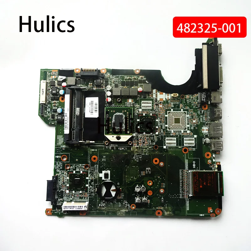 

Hulics Used 482325-001 DA0QT8MB6G0 For HP Pavilion DV5 DV5-1000 DV5-1100 DV5Z-1100 Series Laptop Motherboard DDR2 Main Board