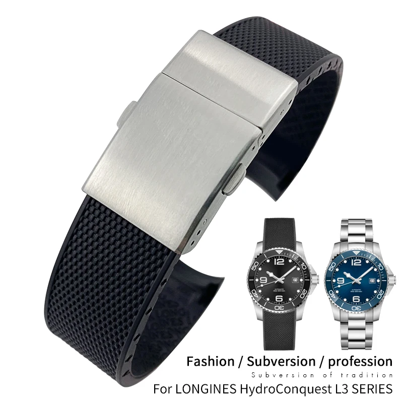 19mm 20mm 21mm Rubber Silicone Watch 