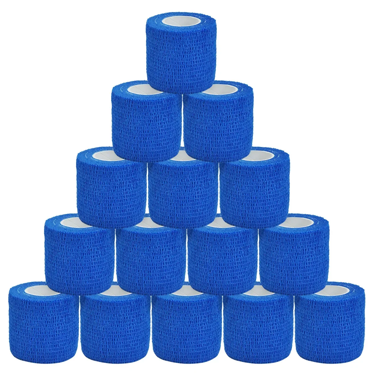 1/15 Stück 4,8 m blau Sport selbstklebende elastische Bandage Wrap Tape Hansaplast für Kniestütze Pad Finger Knöchel Palm Shoulde – Detail 11
