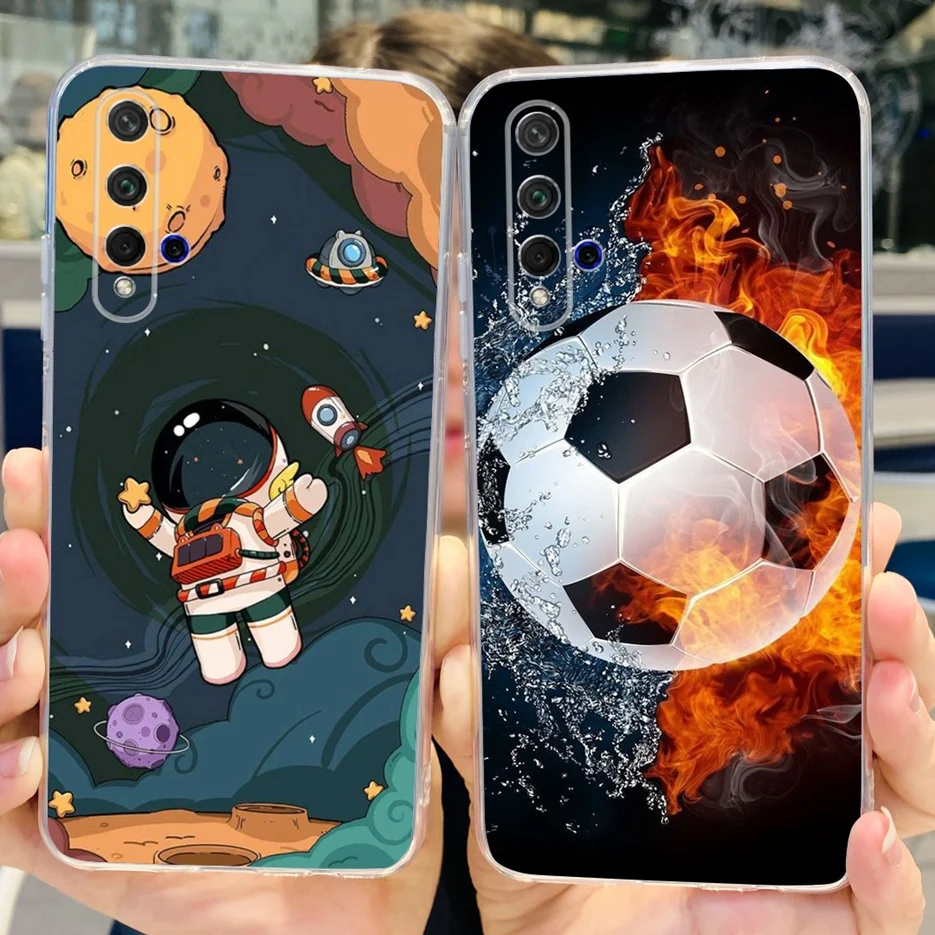 Stylish Painted Soft Silicone Phone Case Cover