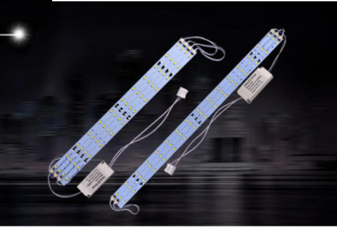 Led ceiling Bar light lamp plate 24w 32w 30cm 40cm 52cm smd led strip with lights 5730 led panel light source