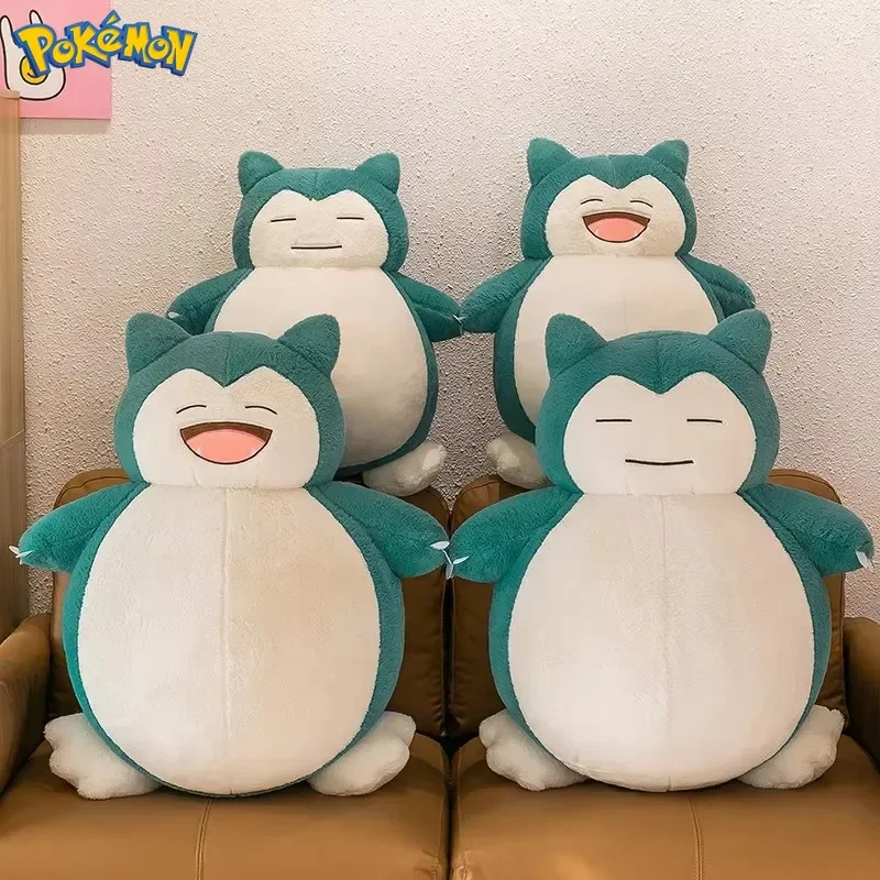 30/45/60CM Big Size Pokémon Cute Snorlax Plush Toy Cartoon Anime Plushies Peluche Home Decor Sleeping Pillow Children Toy Gift view 5