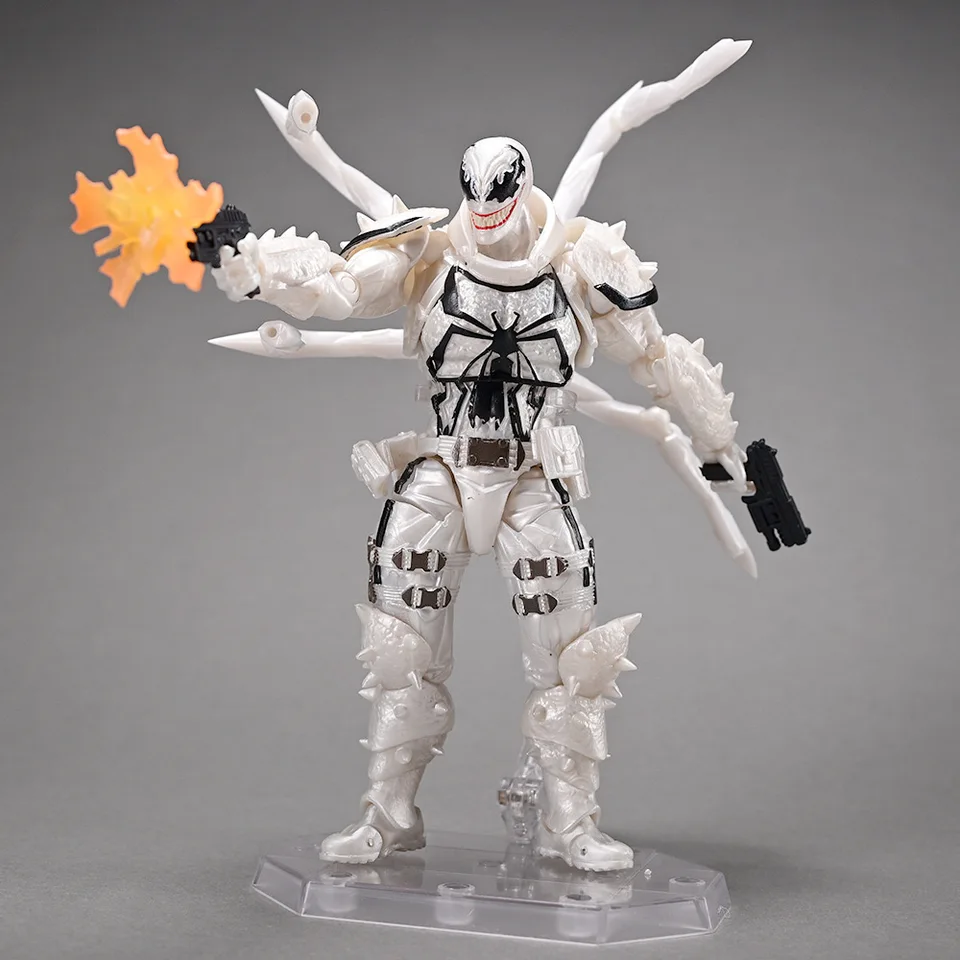 Revoltech Amazing Yamaguchi Agent Anti-Venom Figure Anime White