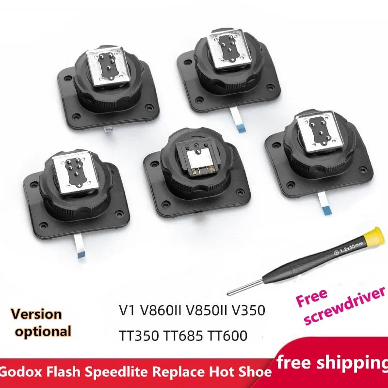 Flash Velocidadelite Substituição para Godox Hot Shoe Peça de Reparação Novo V850ii V350 Tt600 Tt685 Tt685ii Tt350