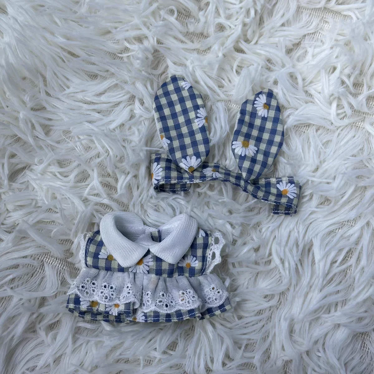 Accesorios de ropa para muñecas en miniatura de 17 cm hechos a mano, de algodón, aptos para muñecas no incluidas.