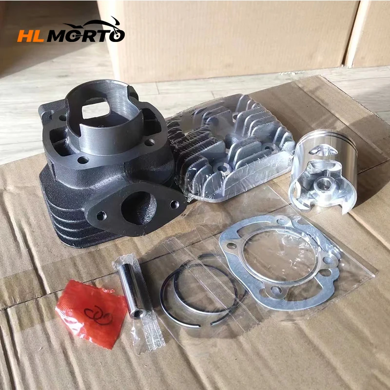 Kit Cilindro 70Cc E Testa Kit Pistone 47Mm Per Yamaha Booster Stunt Bws50 Bws70 70Cc Zuma 50 2T 1997-1998 47Mm / 10Mm Nuovo