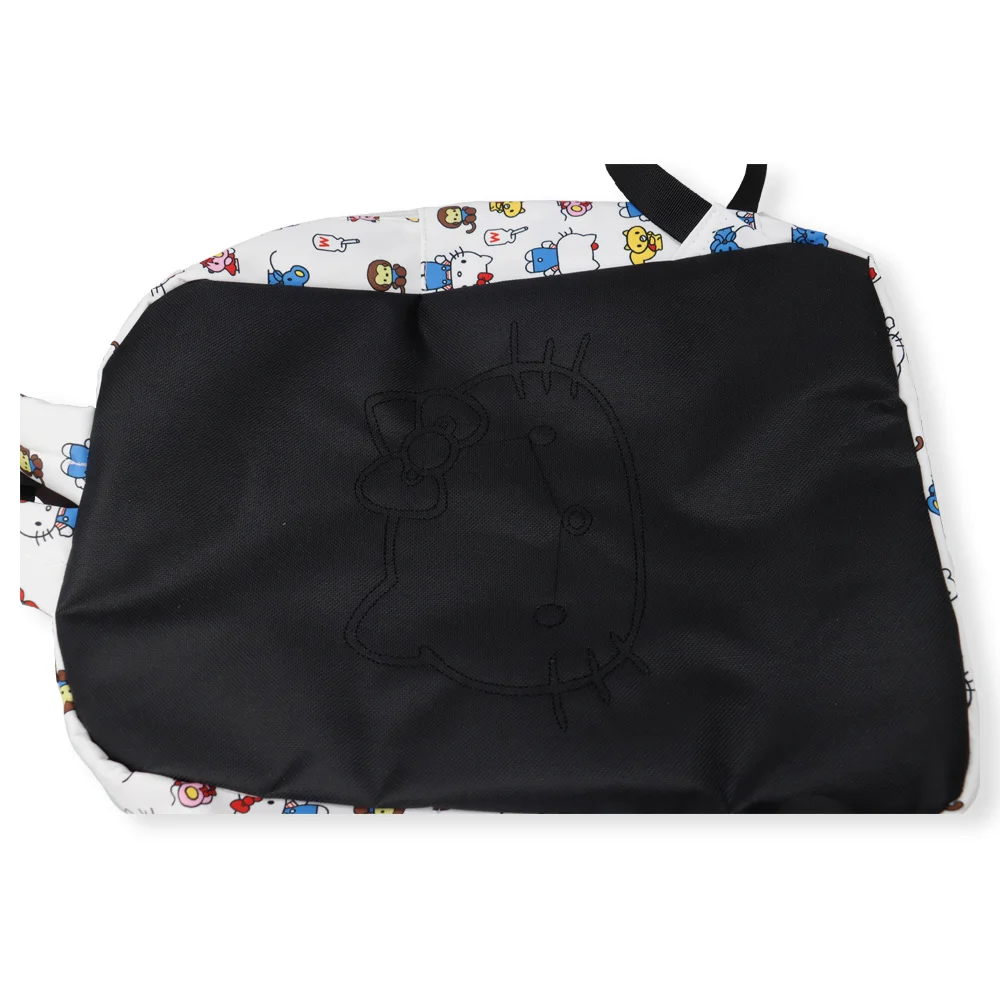 1pc Kawaii Sanrio HelloKitty śliczna torba szkolna plecak damski w stylu college'u lekki plecak o dużej pojemności