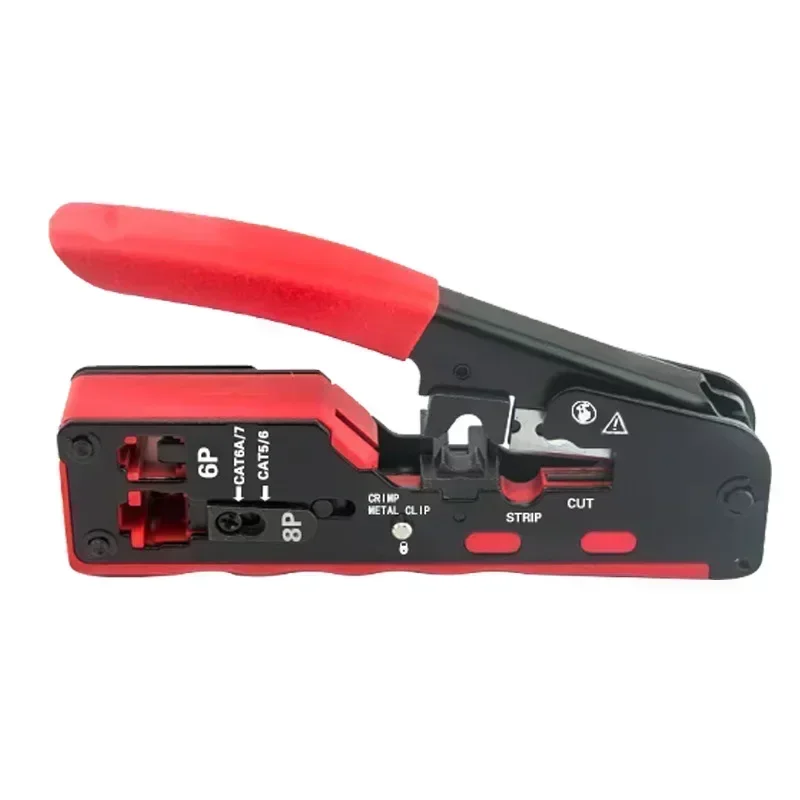 Rj45 pliers crimper cat5 cat6 cat7 network tool rg rj 45 ethernet cable Stripper pressing clamp tongs clip rg45 lan wire stripper tools multi functional tools electrician tools