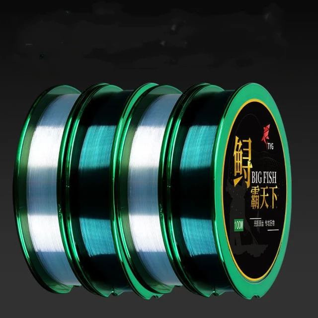 100m Super Soft Nylon Fishing Line Ultra Strong Force Main Line Sub Line  Competitive Fishing Line