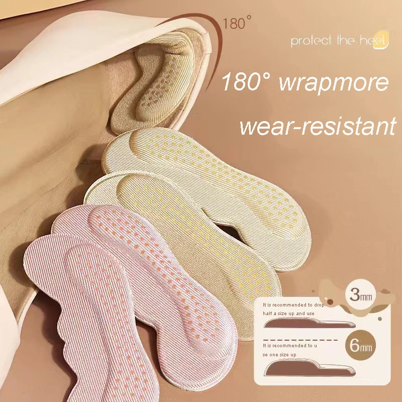 Heels Protector Adjust Size High Heel Sticker Pad Liner Grips Pain Relief Foot Care Insert Women Insoles for Shoes Accessories shoe insoles heel patch insole heel protector heel protector pads heel insoles shoe repair stickers heel cushion insole heel cushion protector heel protector patches heel grips