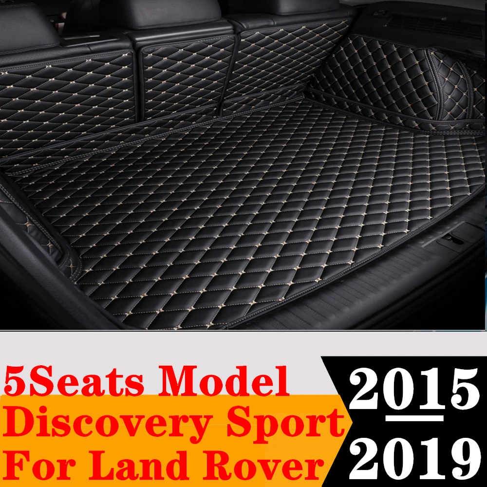 

Custom Full Set Car Trunk Mat For Land Rover Discovery Sport 5Seats 2019 2018 2017 2016 2015 Rear Cargo Liner Tail Boot Tray Pad