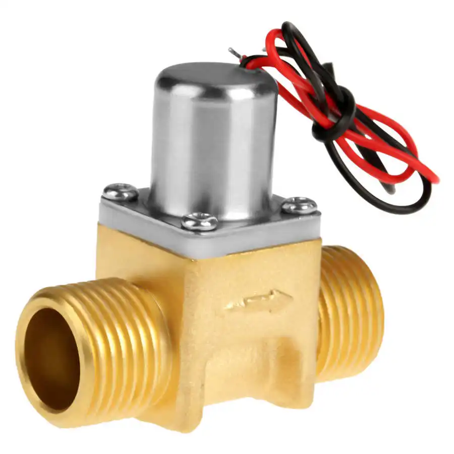 Brass Valve Hot Dc3.6v 1/2 Inch Water Pulse Solenoid Valve For Induction Cleaner