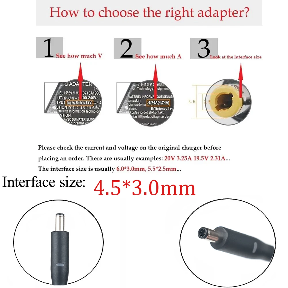 19.5V 4.62A 충전기 90W AC 어댑터 전원 어댑터 (델 11-3153 3148 XPS 11 12 13 13D 15 18 03RG0T 04H6NV 04H6VH 노트북용)