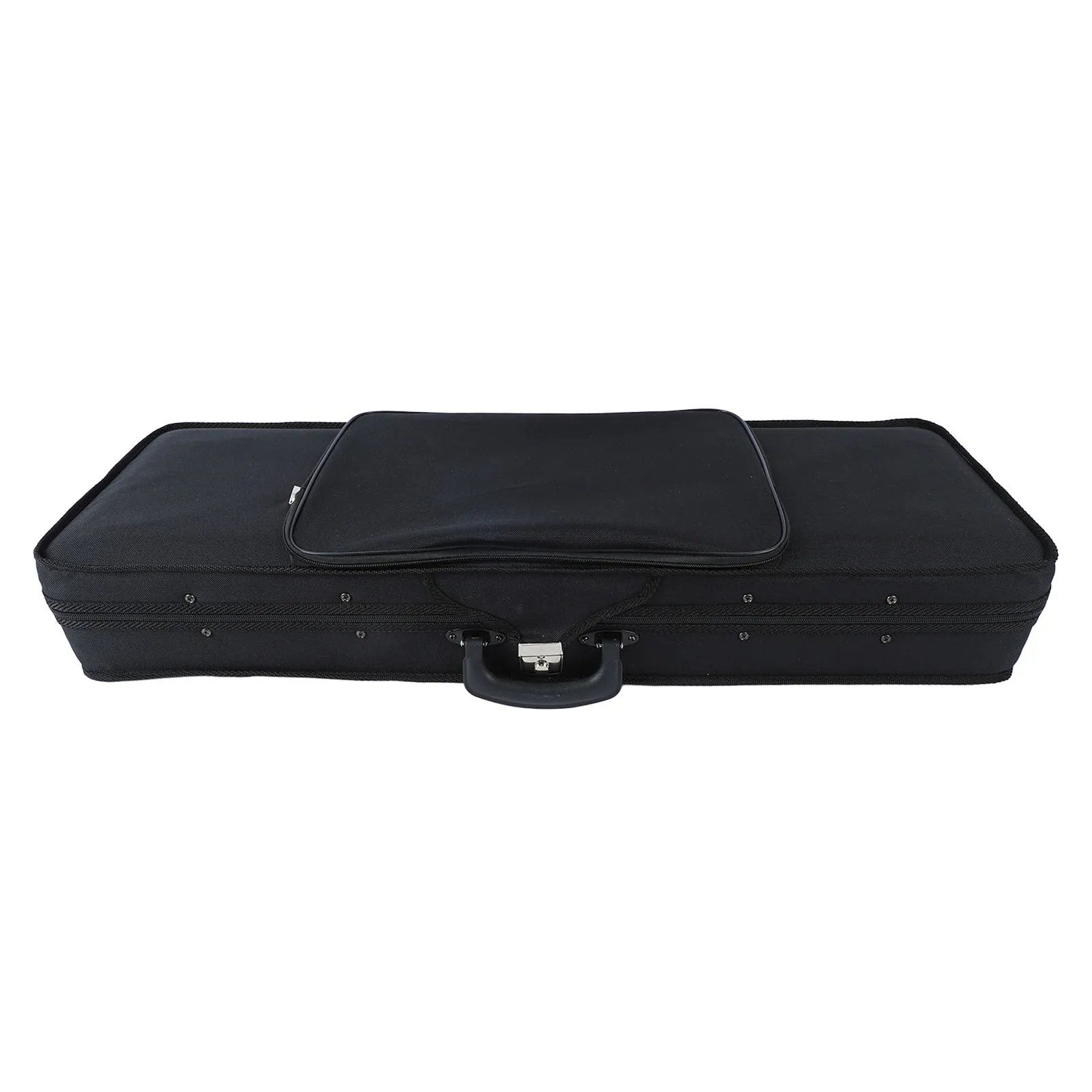 4/4 Violin Case Waterproof Oxford Cloth Wear Resistant Black Cotton Lining Portable Violin Case for Musical Instrument Storage
