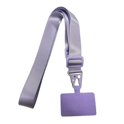 Universal Crossbody Nylon Phone Lanyard and Holder Strap - all phone (Pink)