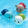 Baby Bath Toys Kids Swimming Clockwork Dolls Play Water Fun Bathing Cute Funny Children Bathroom Shower Bathtub Animals Toy 5