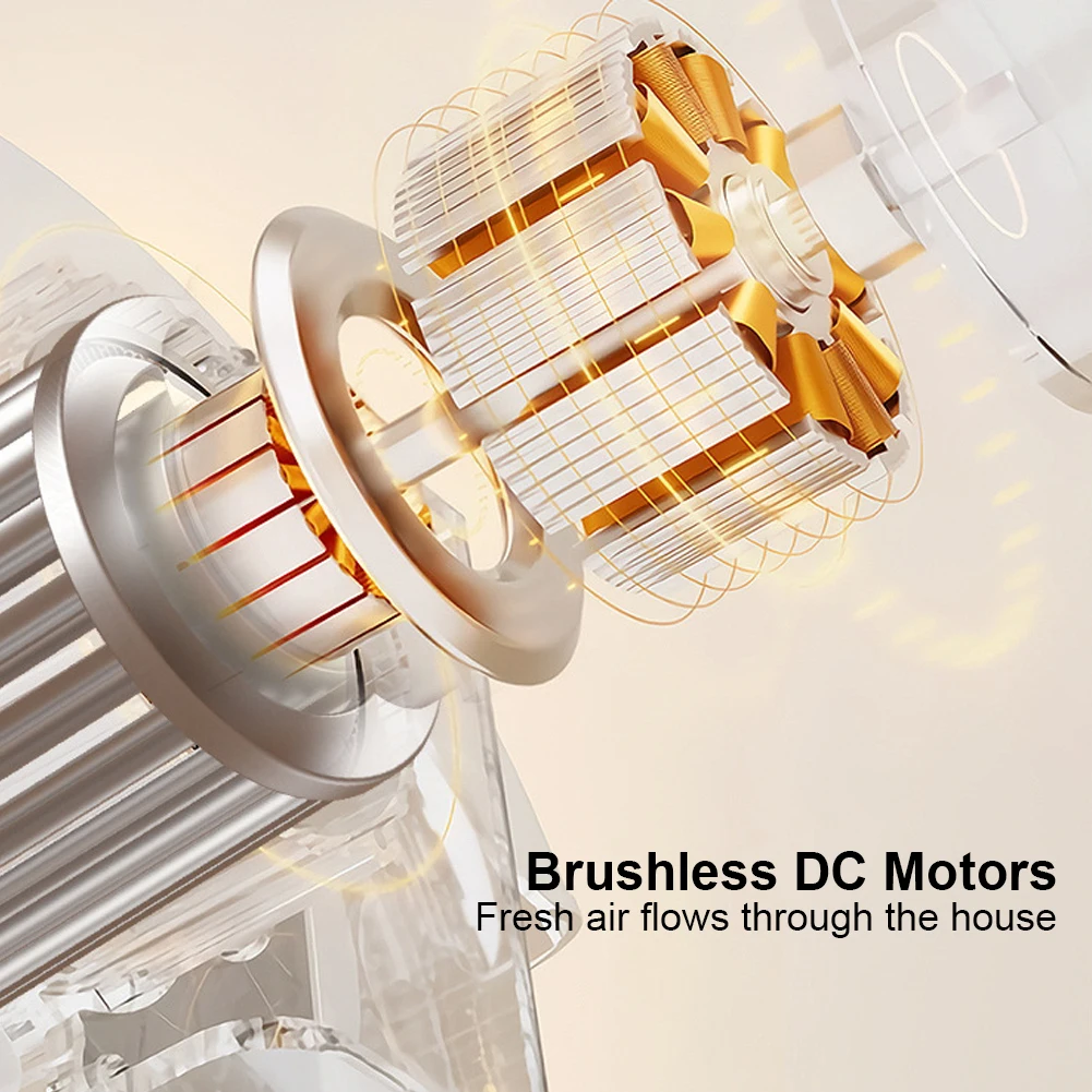 Tower Fan USB Charging Portable Air Conditioner Bladeless Summer Fan Wireless Desk Fan for Home Bedroom