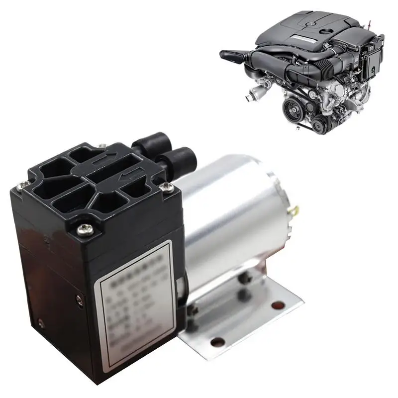 

12V Vacuum Pump Air Pump Low Noise Negative Pressure Suction Pump With Bracket Mini Electric Air Pumping Booster For Treatments