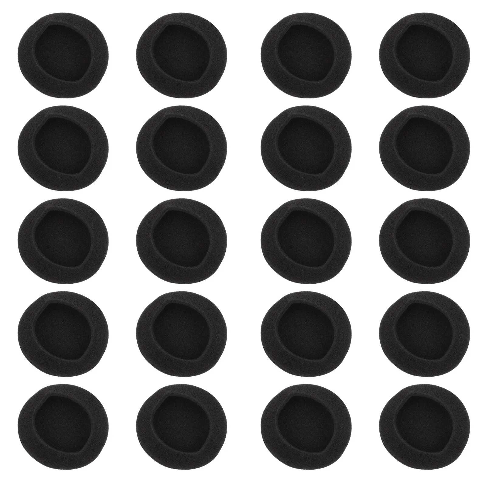 

Foam Earbud Covers 20 Pcs 50Mm Foam Ear Pad Replacement Cushions Universal Earpads Cushion Headphone Covers Replacement Sponge
