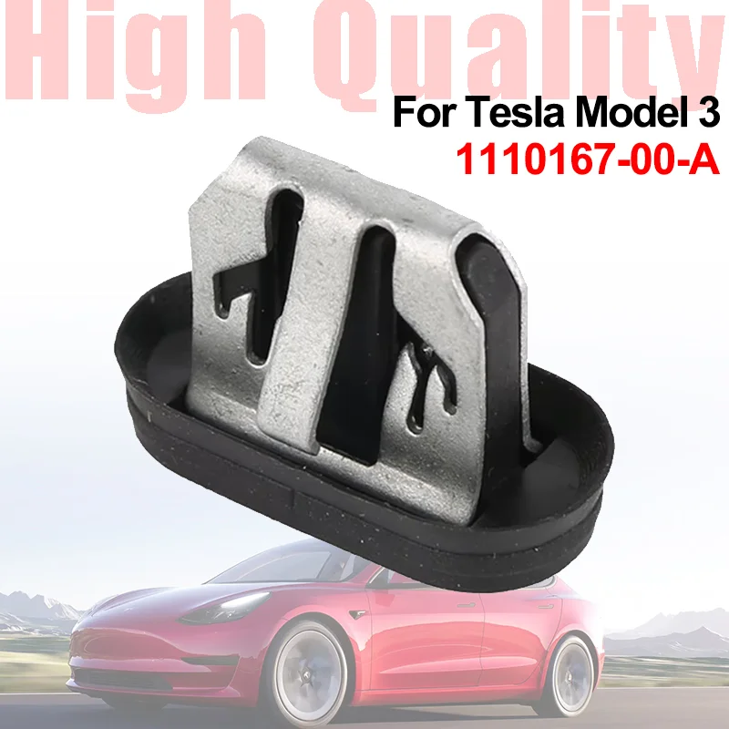 2/10 Pcs 1110167-00-A Tesla Model 3 Adjustable Fastening Fixed Buckle Replacement Car Buckle Bumper Leaf Plate Lining