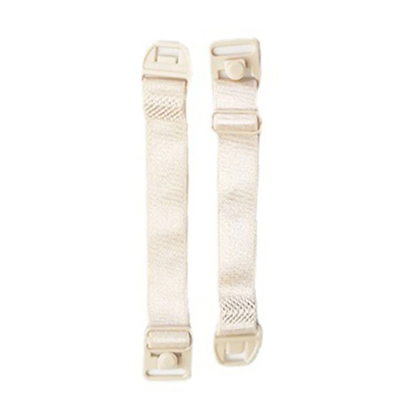 Hand-Release Adjustment Buckle for Pumping Bra Adjust Strap for Nursing Mom 2PCS