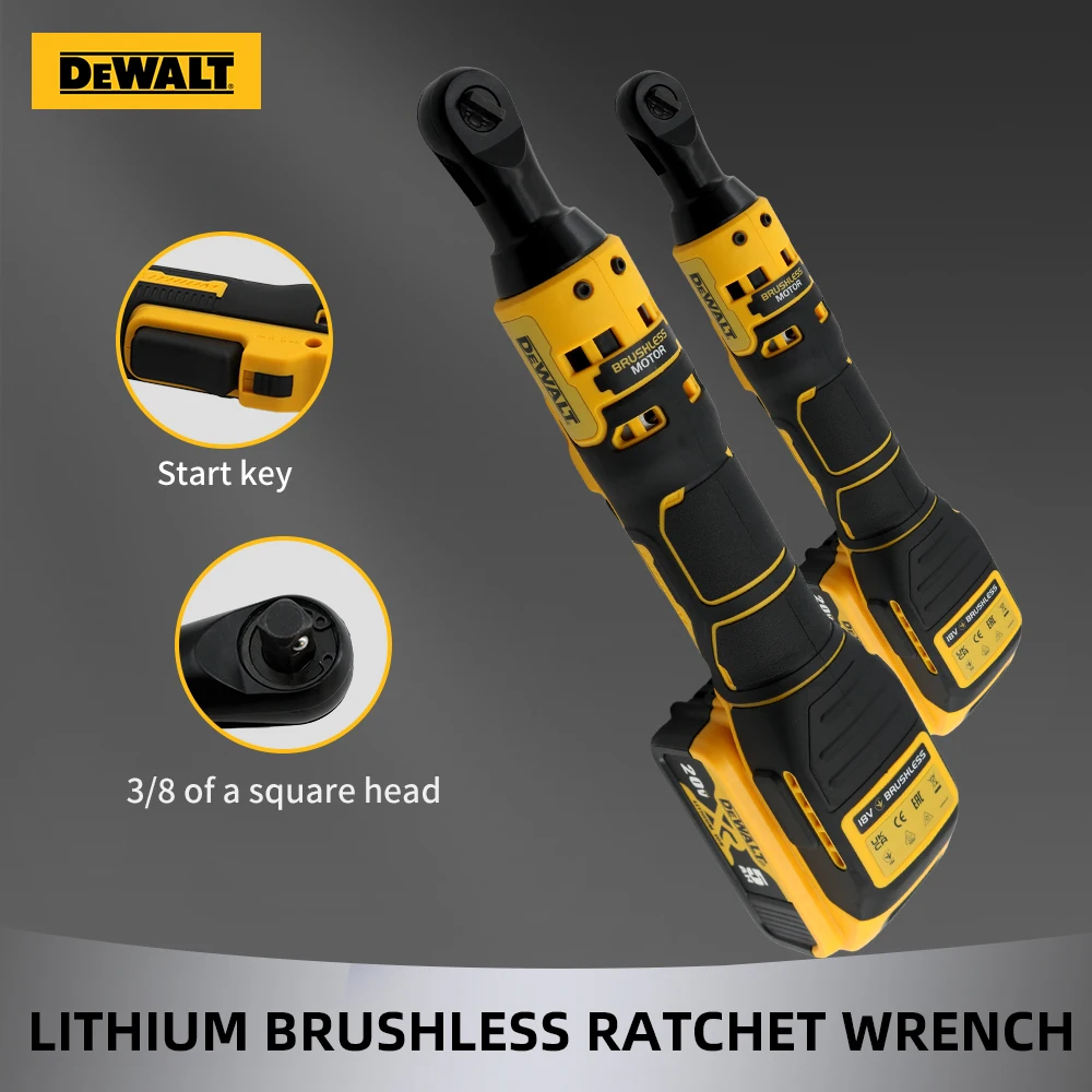 Dewalt Ratchet Wrench DCF512 Cordless Driver Wrench Power Tools Electric Wrench Torque Wrench Wireless Removal Screw 2