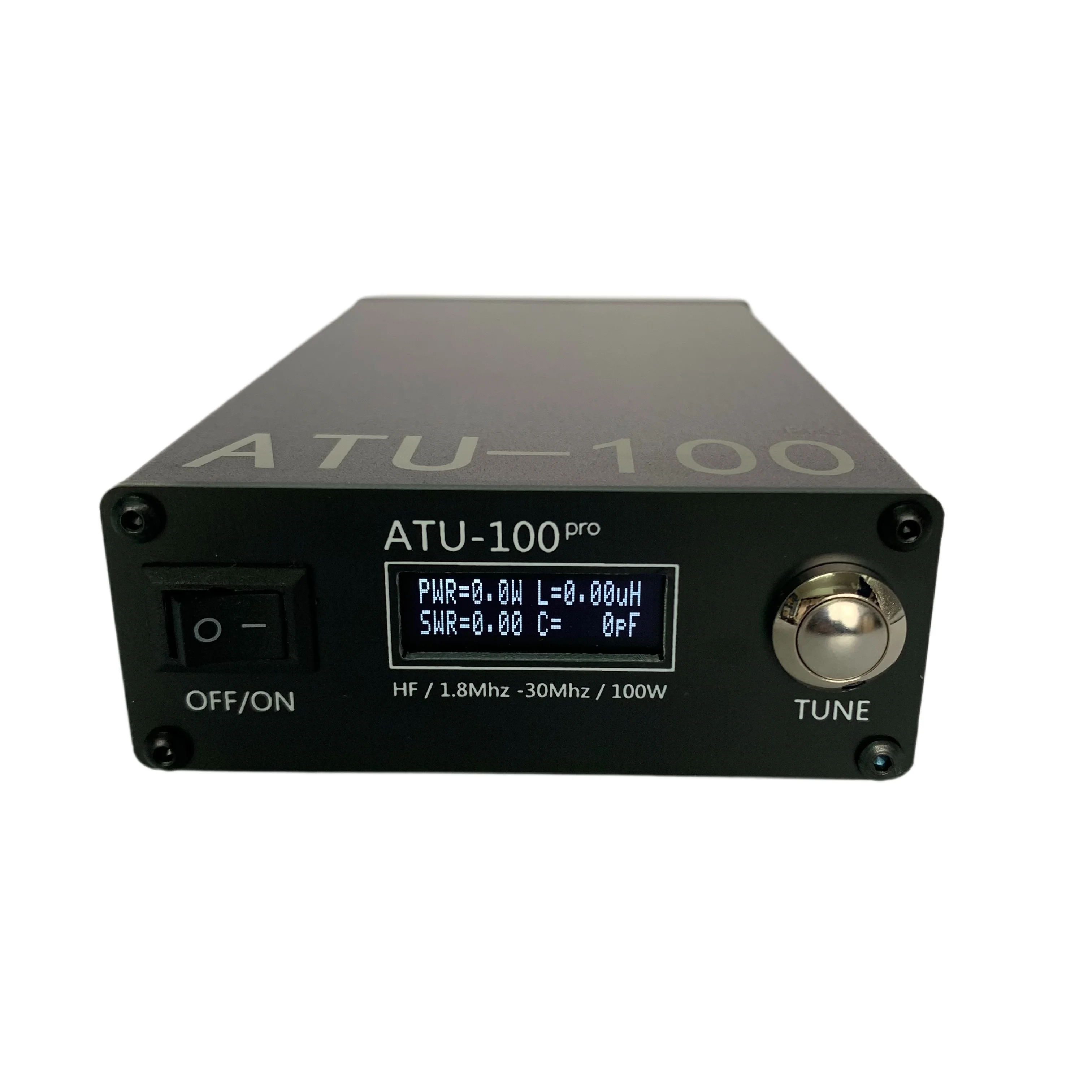 

ATU-100 PRO Automatic Antenna Tuner 1.8Mhz-30Mhz OLED Display Built in Battery for 10W - 100W Shortwave Radio Station By N7DDC 7