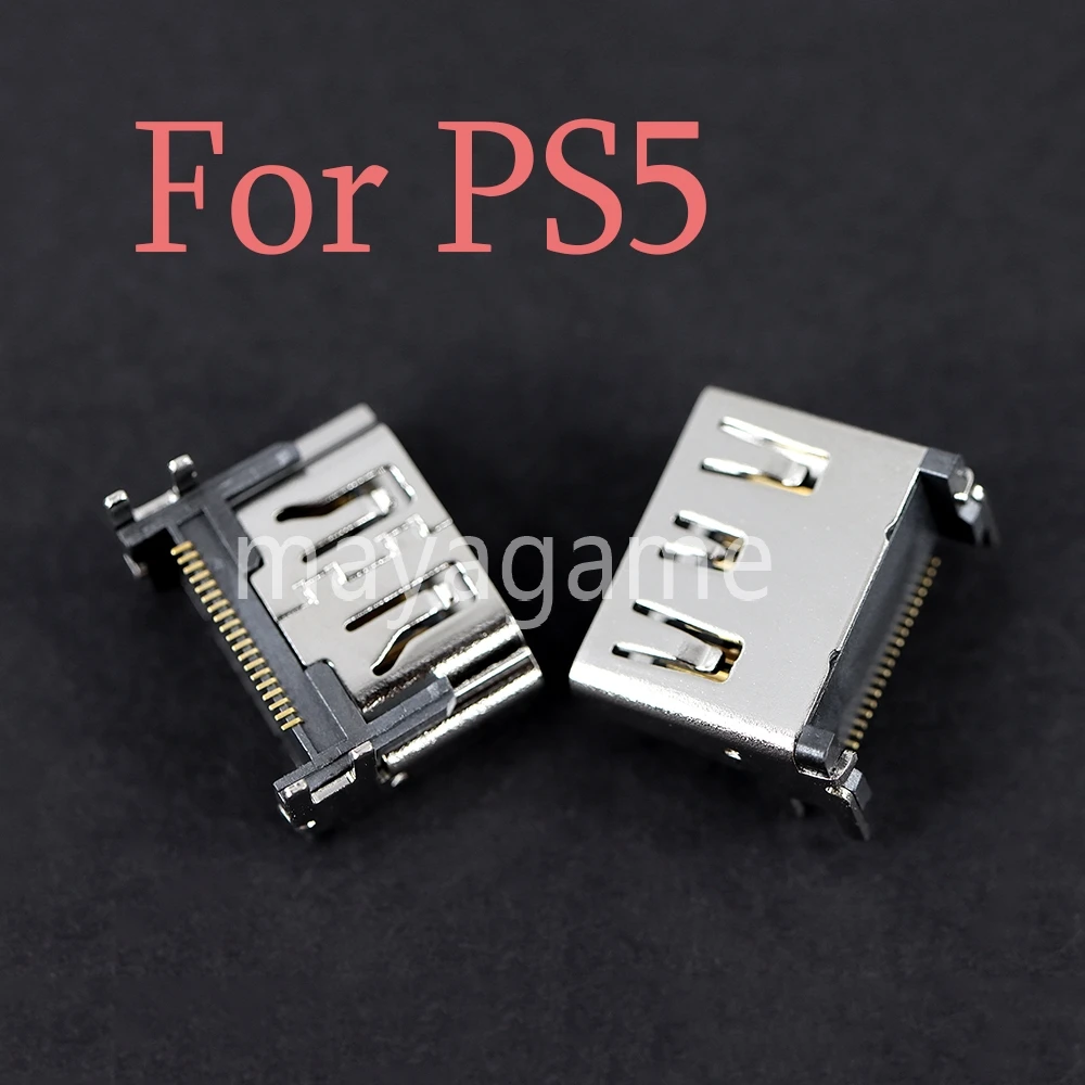 

100pcs For PS5 HDMI-compatible Socket Port Interface Replacement For Playstation 5 Connector Socket