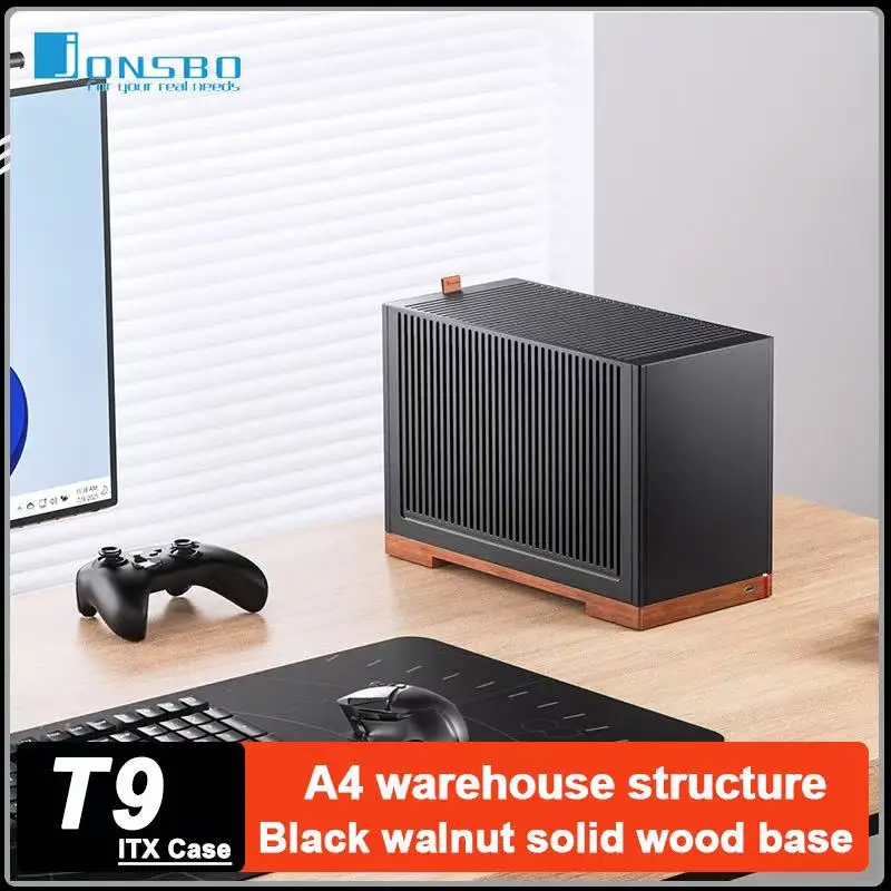JONSBO T9 ITXケース アルミニウム合金製 11L ミニデスクトップ